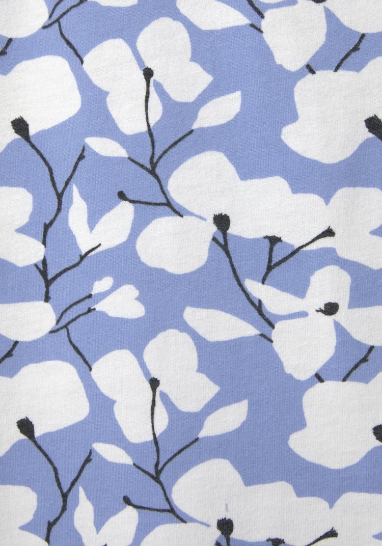 BEACH TIME BEACH TIME Jerseykleid Jerseykleid Damen - blau - creme - 1 | SportScheck