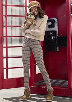 Rückansicht von Lascana Stiefelette Boots Damen camel