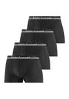 BRUNO BANANI Boxer Unterhose Herren - schwarz
