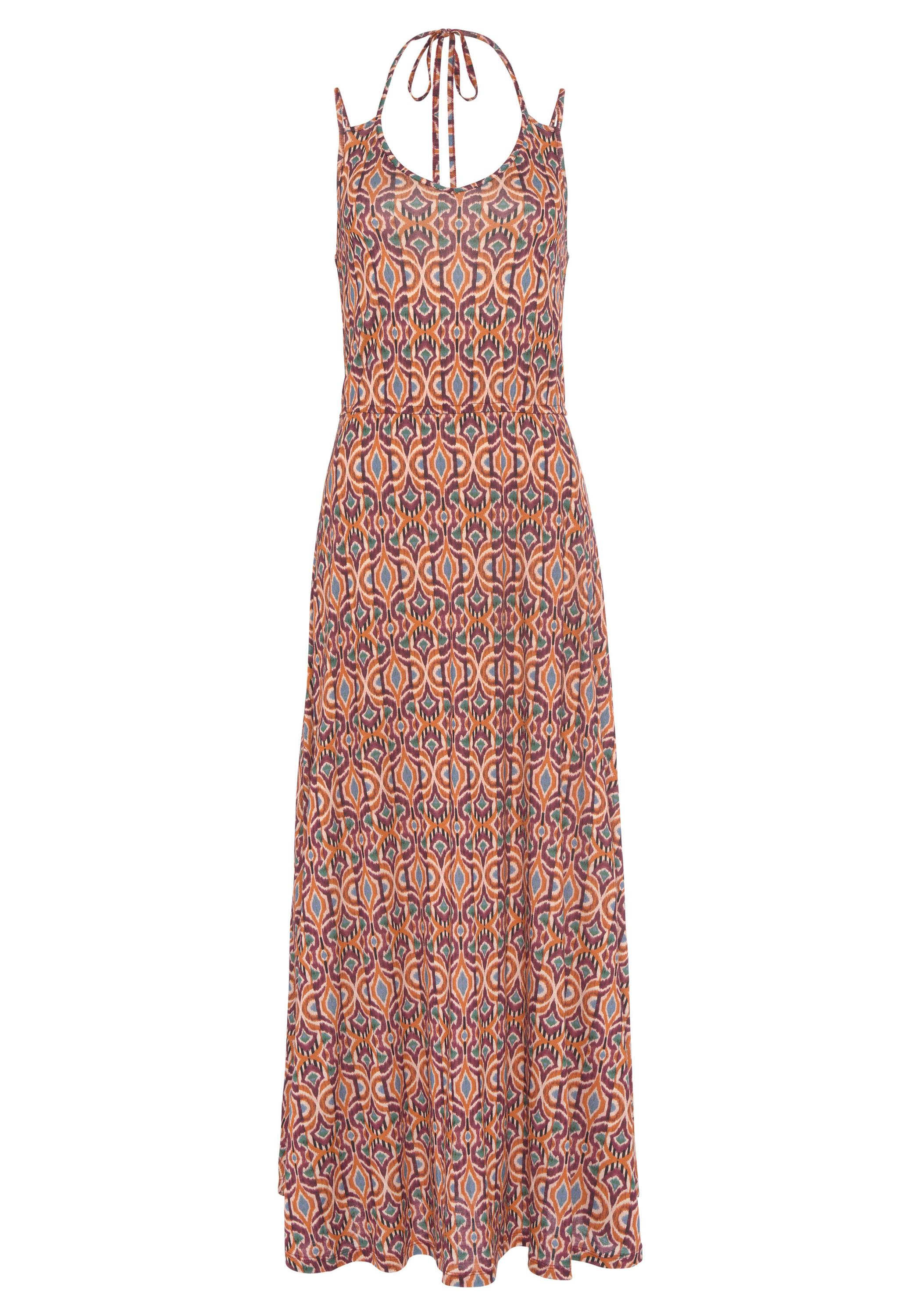 Lascana Maxikleid Maxikleid Damen - bunt