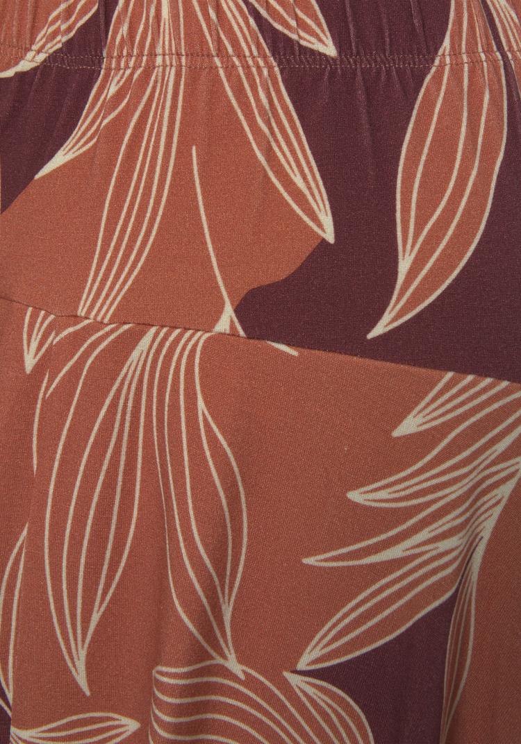 Lascana Lascana Hosenrock Hosenrock Damen - orange-aubergine bedruckt - 0 | SportScheck