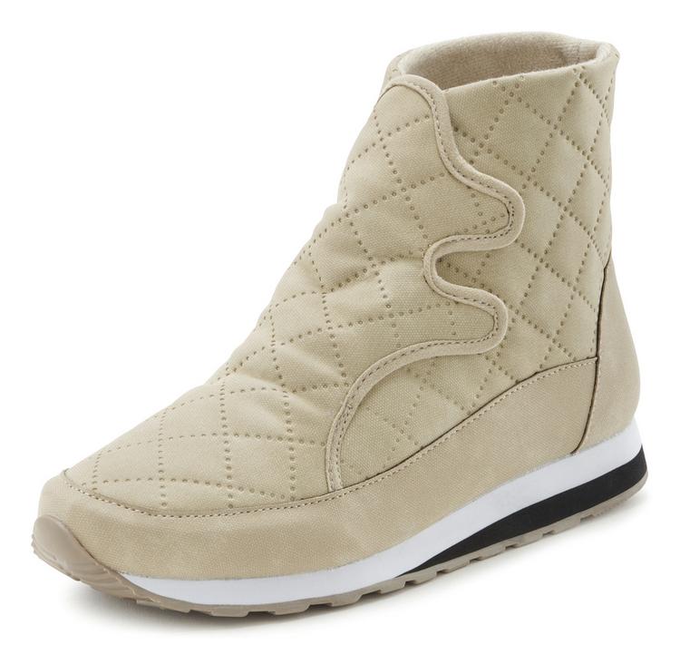 Lascana Lascana Stiefelette Boots Damen - beige - 1 | SportScheck