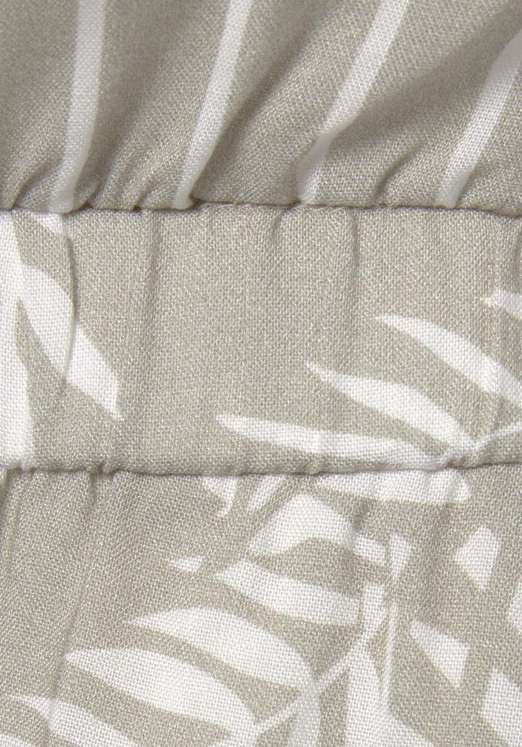 Lascana Lascana Kurzoverall Jumpsuit Damen - schilfgr&uuml;n-creme bedruckt - 1 | SportScheck