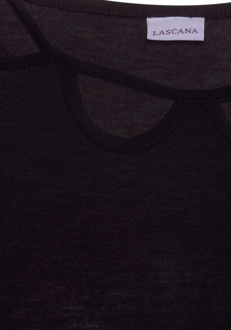 Buffalo Buffalo Kurzarmshirt T-Shirt Damen - schwarz - 0 | SportScheck