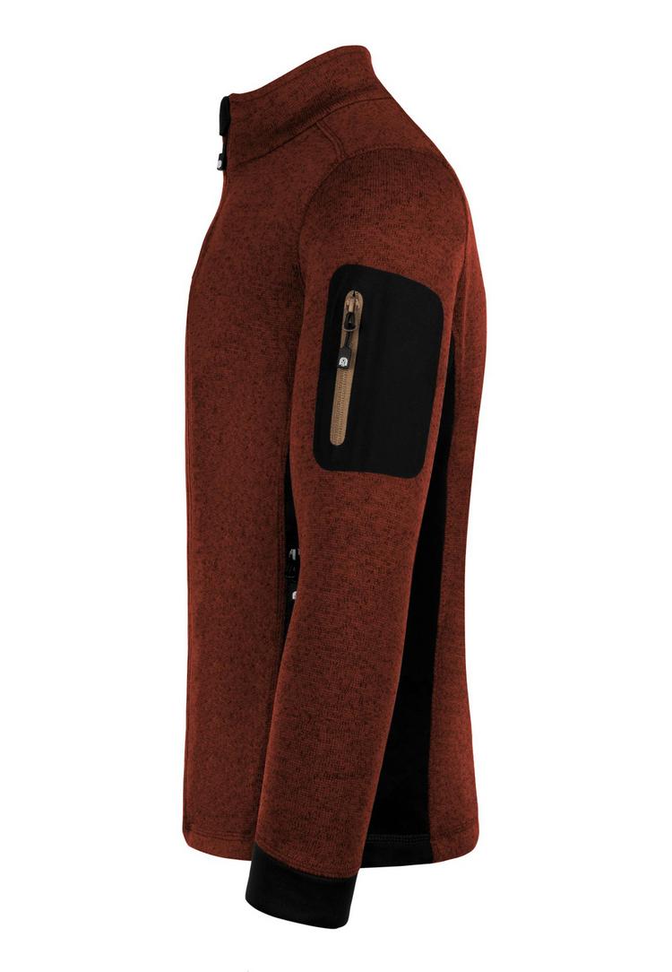 normani Outdoor Sports normani Outdoor Sports Wapusk Strickjacke Herren - Rot - 3 | SportScheck