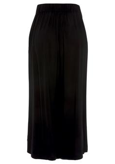 Rückansicht von Lascana Culotte Printhose Damen schwarz