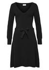 Lascana Strickkleid Strickkleid Damen - schwarz