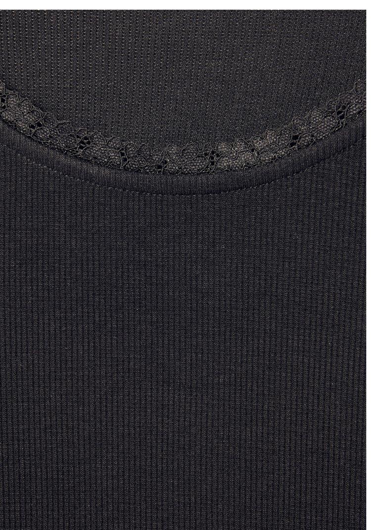 Lascana Lascana Langarmshirt Langarmshirt Damen - schwarz - 0 | SportScheck