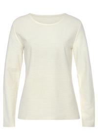 Lascana Langarmshirt Langarmshirt Damen - creme