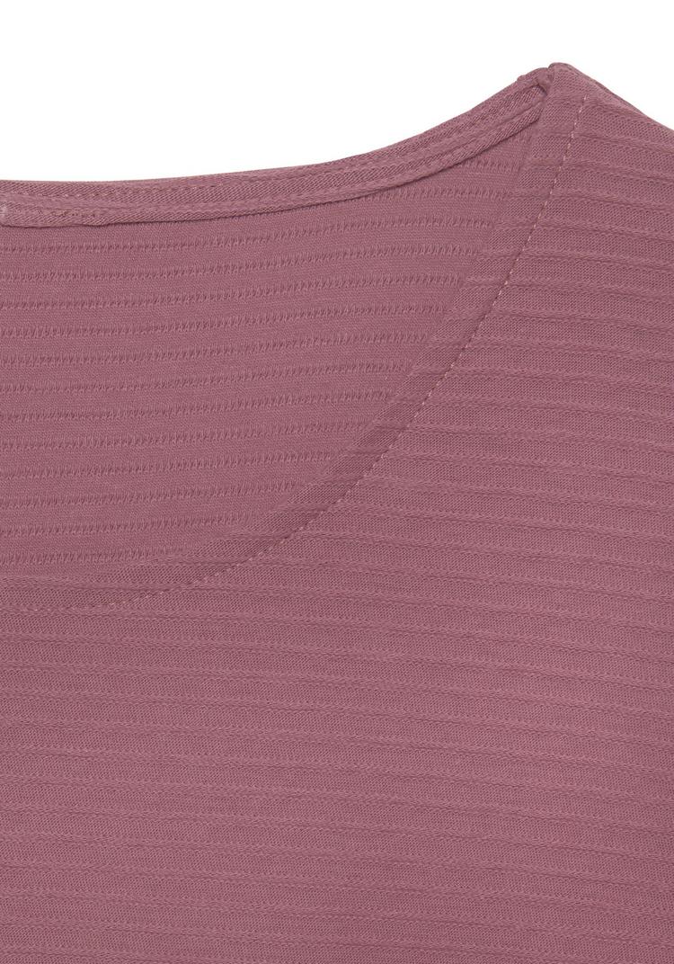 Lascana Lascana Langarmshirt Langarmshirt Damen - beere - blau - 2 | SportScheck