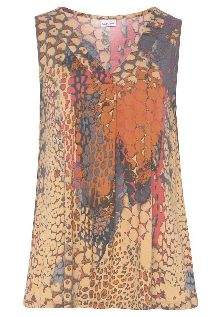 Buffalo Buffalo Strandtop T-Shirt Damen - animal - 0 | SportScheck