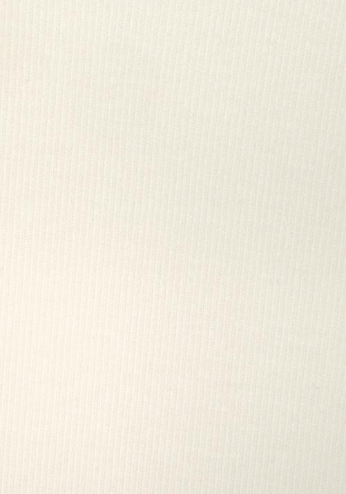 Rückansicht von Lascana Langarmshirt Langarmshirt Damen creme