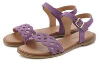 Lascana Sandale Sandalen Damen - lila