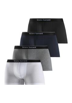BRUNO BANANI Boxer Boxershorts Herren blaupetrol navy royalblau grau