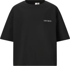 Les'Arcs Jerety Printshirt Kinder 1001 Black