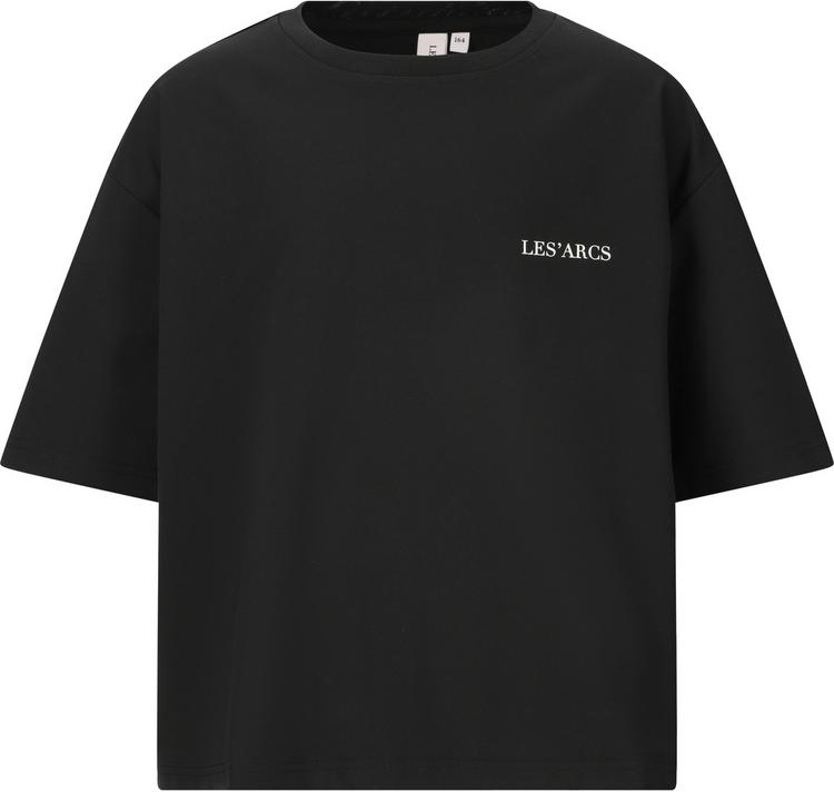 Les'Arcs Les'Arcs Jerety Printshirt Kinder - 1001 Black - 0 | SportScheck