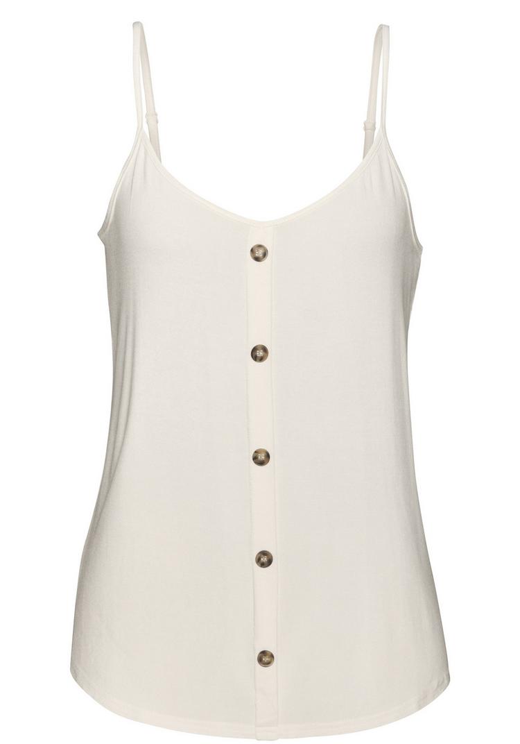 Lascana Lascana Spaghettitop Spaghettitop Damen - creme - schwarz - 2 | SportScheck