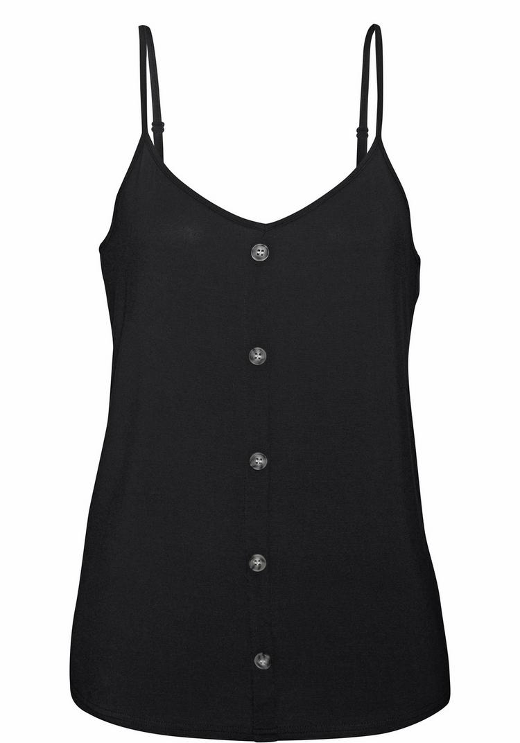 Lascana Lascana Spaghettitop Spaghettitop Damen - creme - schwarz - 3 | SportScheck