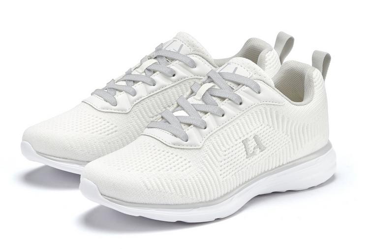 Lascana Lascana Sneaker Sneaker Damen - wei&szlig; - hellgrau - 0 | SportScheck