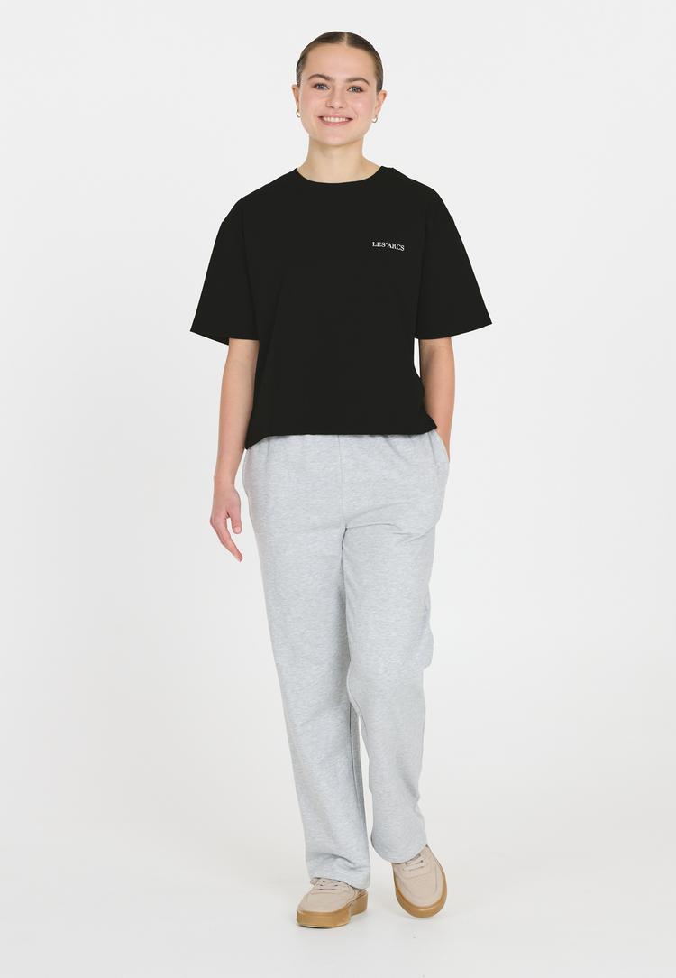 Les'Arcs Les'Arcs Jerety Printshirt Kinder - 1001 Black - 0 | SportScheck