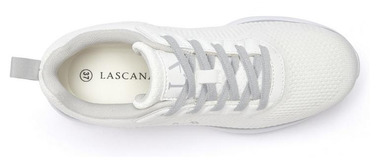 Lascana Lascana Sneaker Sneaker Damen - wei&szlig; - hellgrau - 1 | SportScheck