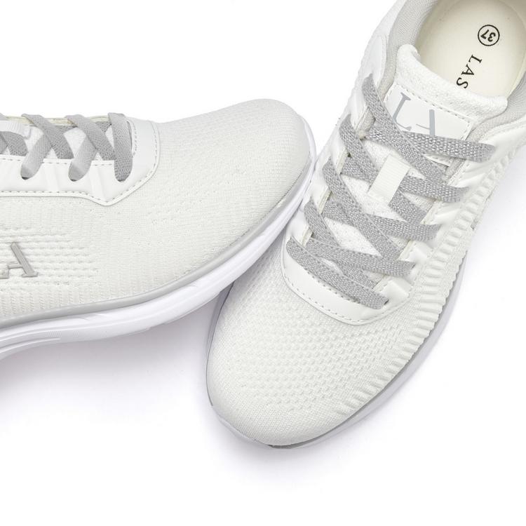 Lascana Lascana Sneaker Sneaker Damen - wei&szlig; - hellgrau - 4 | SportScheck