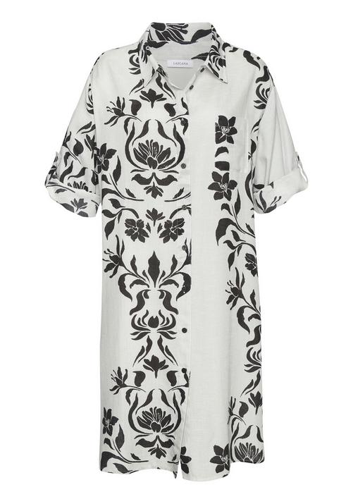 Lascana Longbluse Langarmbluse Damen