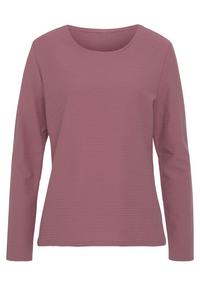 Lascana Langarmshirt Langarmshirt Damen - beere