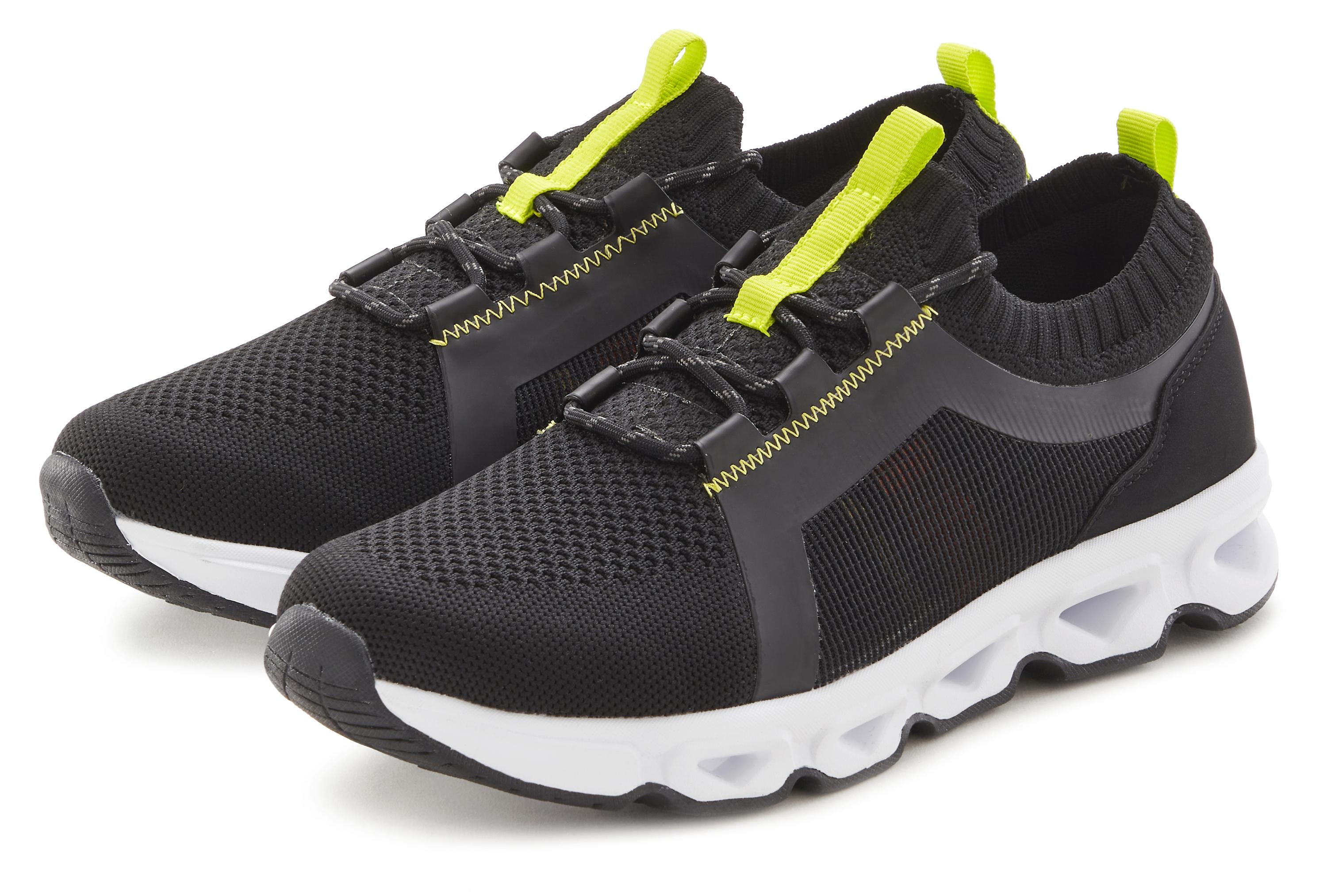 John Devin Sneaker Sneaker - schwarz - neon