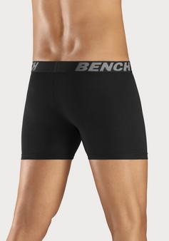 Rückansicht von Bench Boxer Boxershorts Herren schwarz