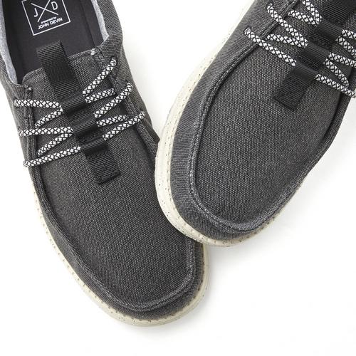 Rückansicht von John Devin Sneaker Sneaker Herren anthrazit