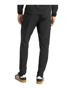 Rückansicht von adidas FC Liverpool Vic Tech Travel Hose Trainingshose Herren schwarzrot