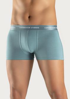Rückansicht von Copenhagen Studios Boxer Boxershorts Herren salbei grau