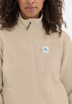 Rückansicht von Whistler Felis Fleecejacke Damen 1265 Island Fossil