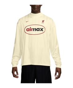 Nike FC Liverpool SE Sweatshirt Weiß Funktionssweatshirt Herren weissrot