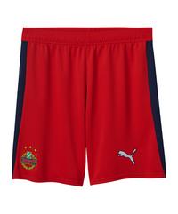 PUMA SK Rapid Wien Short Ausw&auml;rts 2025/2026 Fu&szlig;ballshorts - rot