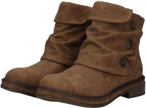 Rückansicht von Blowfish Stiefelette Stiefel Damen Mittelbraun