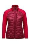 Peak Performance W Helium Down Hybrid Jacket Trainingsjacke Damen - weinrot