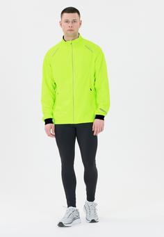 Rückansicht von Endurance Earlington V2 Laufjacke Herren 5001 Safety Yellow