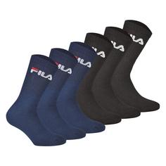 FILA Socken Freizeitsocken Schwarz/Blau