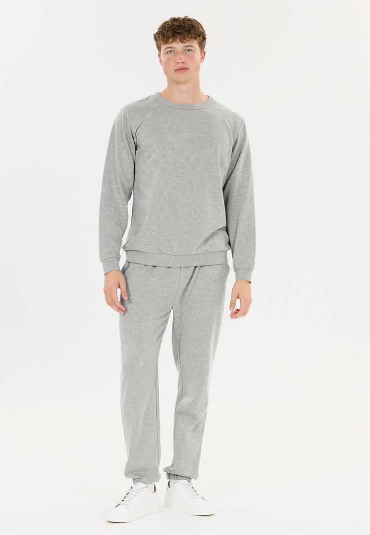 Endurance Endurance Arlanc Sweatshirt - 1005 Light Grey Melange - 1 | SportScheck