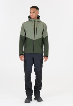 Rückansicht von Whistler Rodney V2 Softshelljacke Herren 3053 Deep Forest