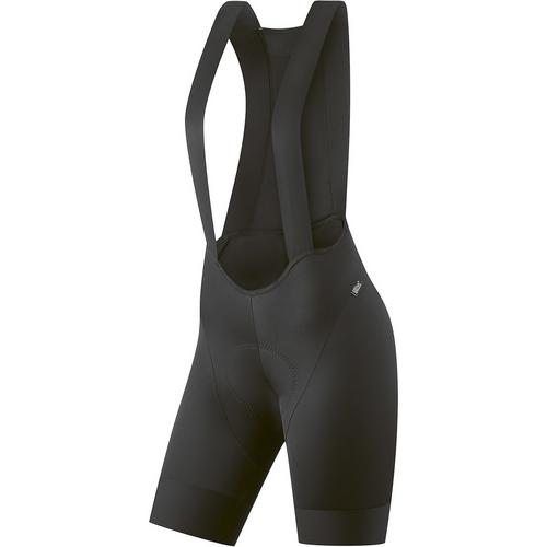 Rückansicht von Gonso Bike Sqlab GO Bib Fahrradshorts Damen Schwarz