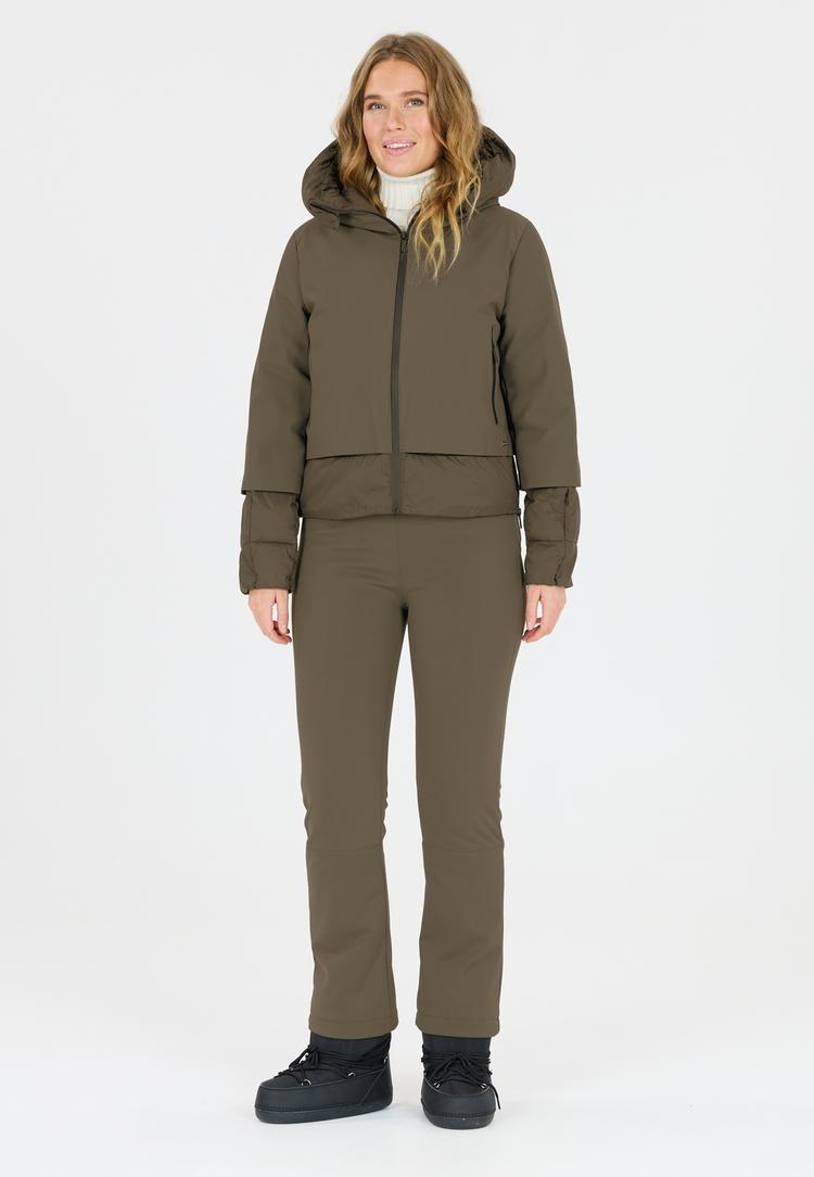 Athlecia Athlecia Vikki Softshellhose Damen - 1266 Black Olive - 0 | SportScheck