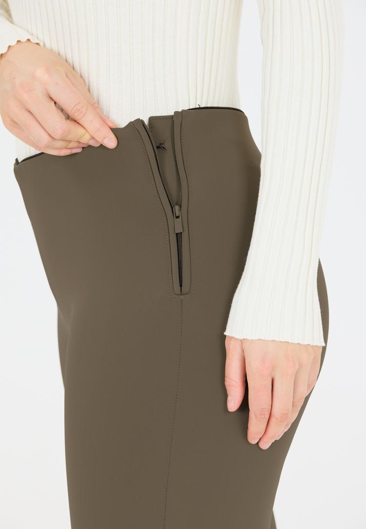 Athlecia Athlecia Vikki Softshellhose Damen - 1266 Black Olive - 0 | SportScheck