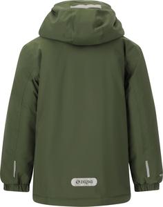 Rückansicht von ZigZag Malic Funktionsjacke Kinder 3074 Kombu Green
