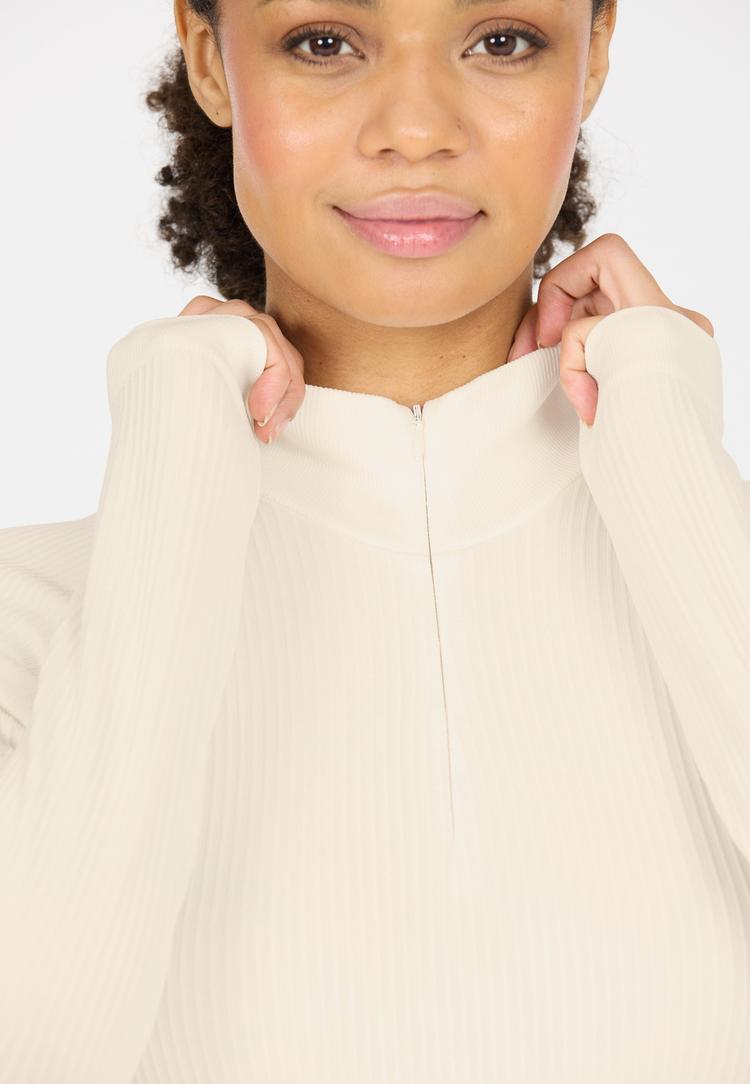 Athlecia Athlecia Cozi Langarmshirt Damen - 1145 Whisper White - 1 | SportScheck