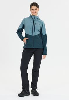 Rückansicht von Whistler Rosea V2 Softshelljacke Damen 2275 Storm Blue