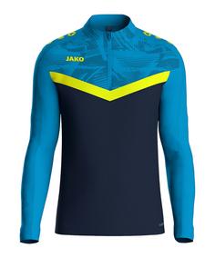 JAKO Iconic HalfZip Sweatshirt Kids Funktionssweatshirt Kinder blaublau