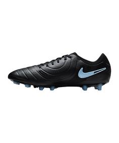 Rückansicht von Nike Tiempo Legend X Pro AG Max Voltage Fußballschuhe Herren schwarz